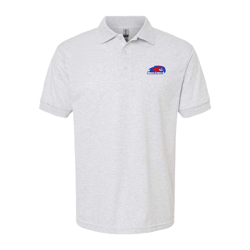 Men's UMass Lowell River Hawks Gildan Dry Blend Jersey Polo